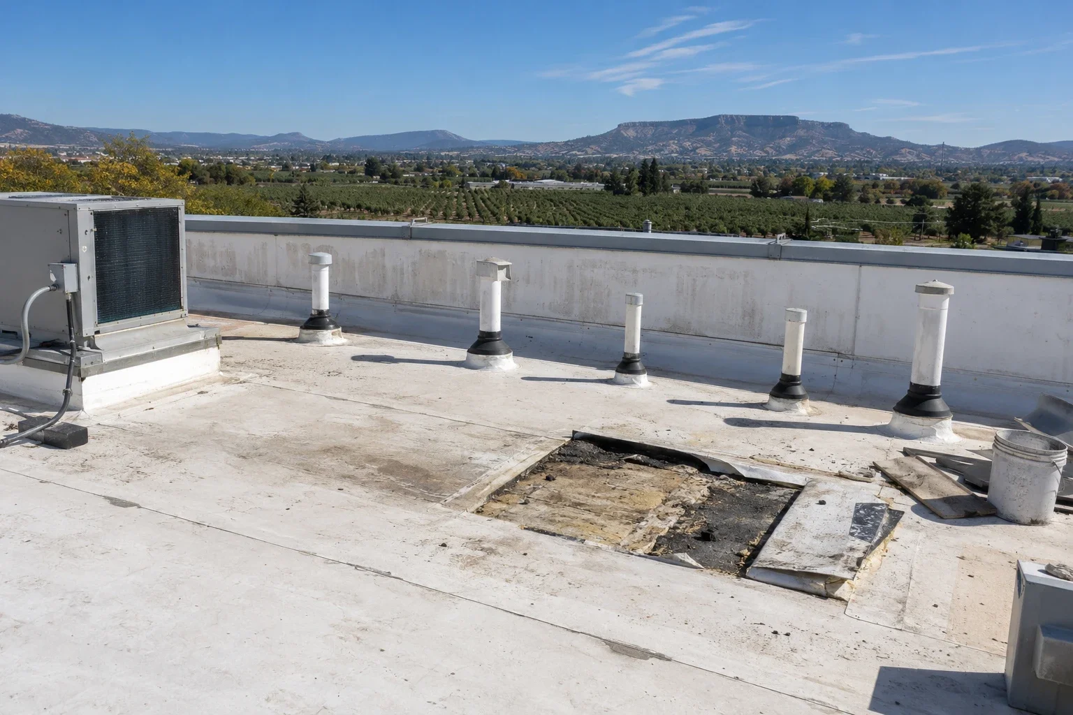 Flashing Failure Repair