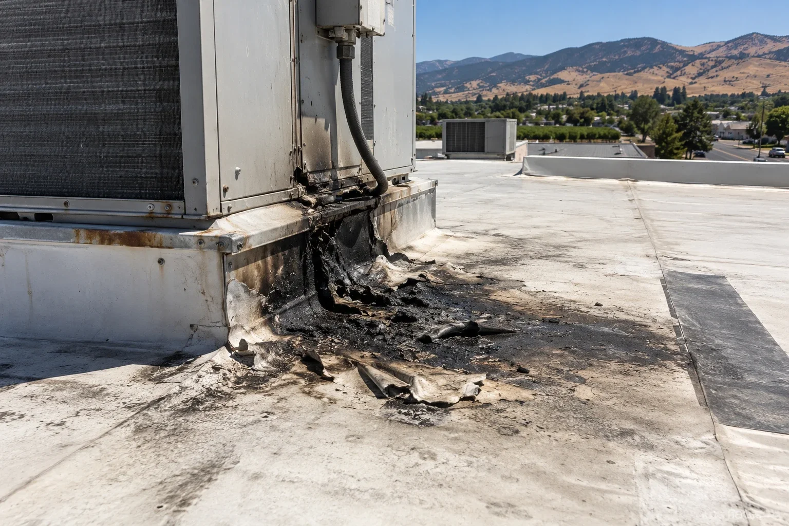 Flashing Failure Repair
