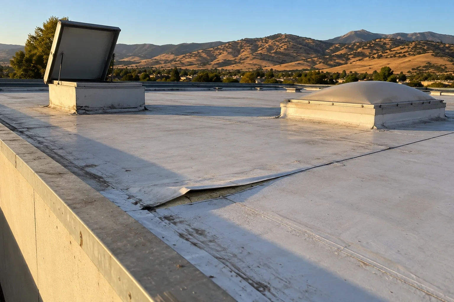 Ponding Water Roof Repair