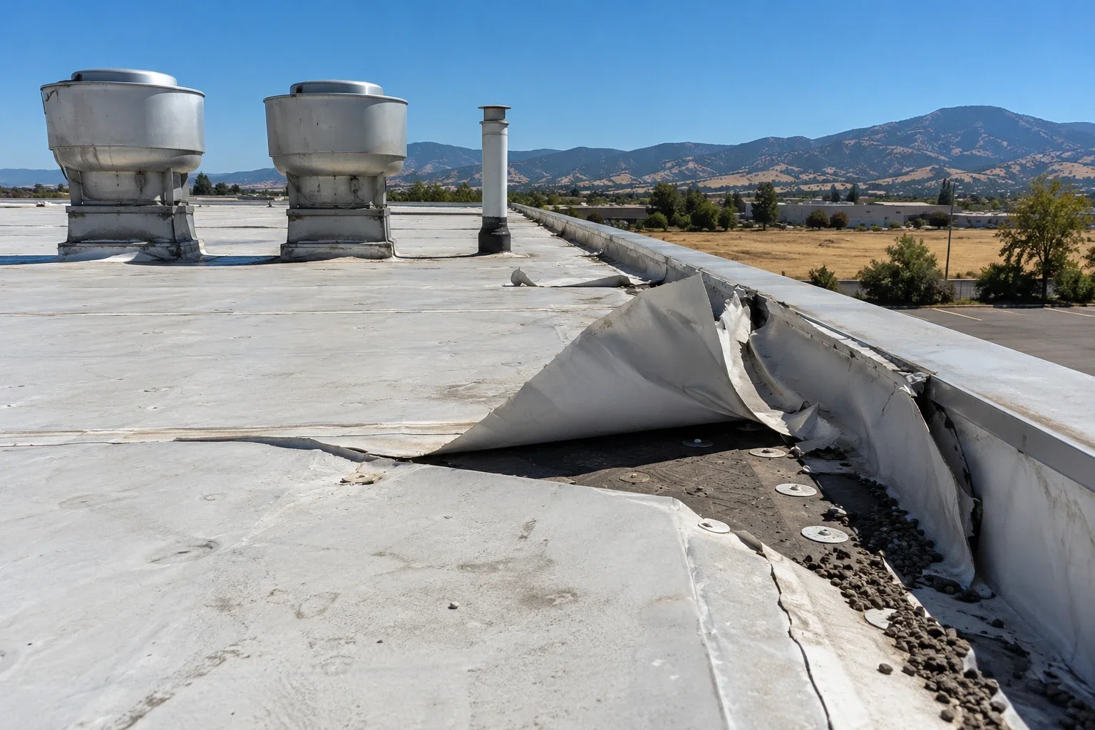 Wind Damage Roof Repair