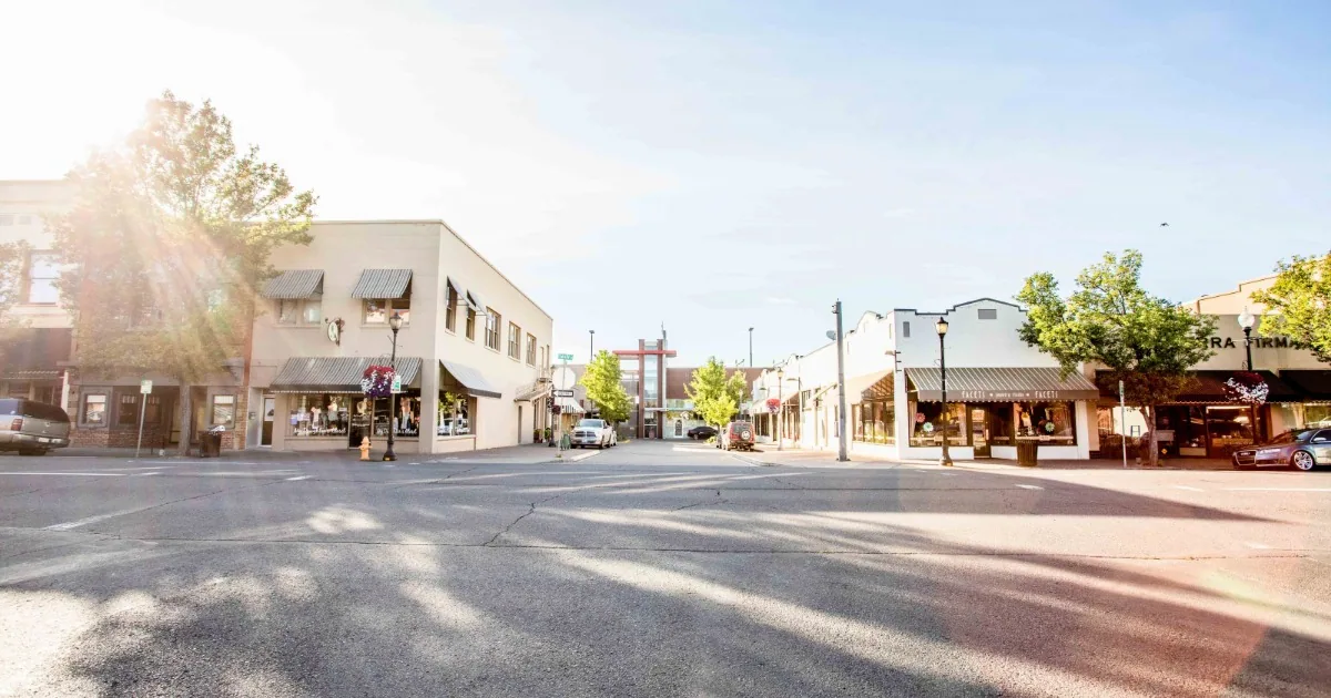 Downtown Medford intersection