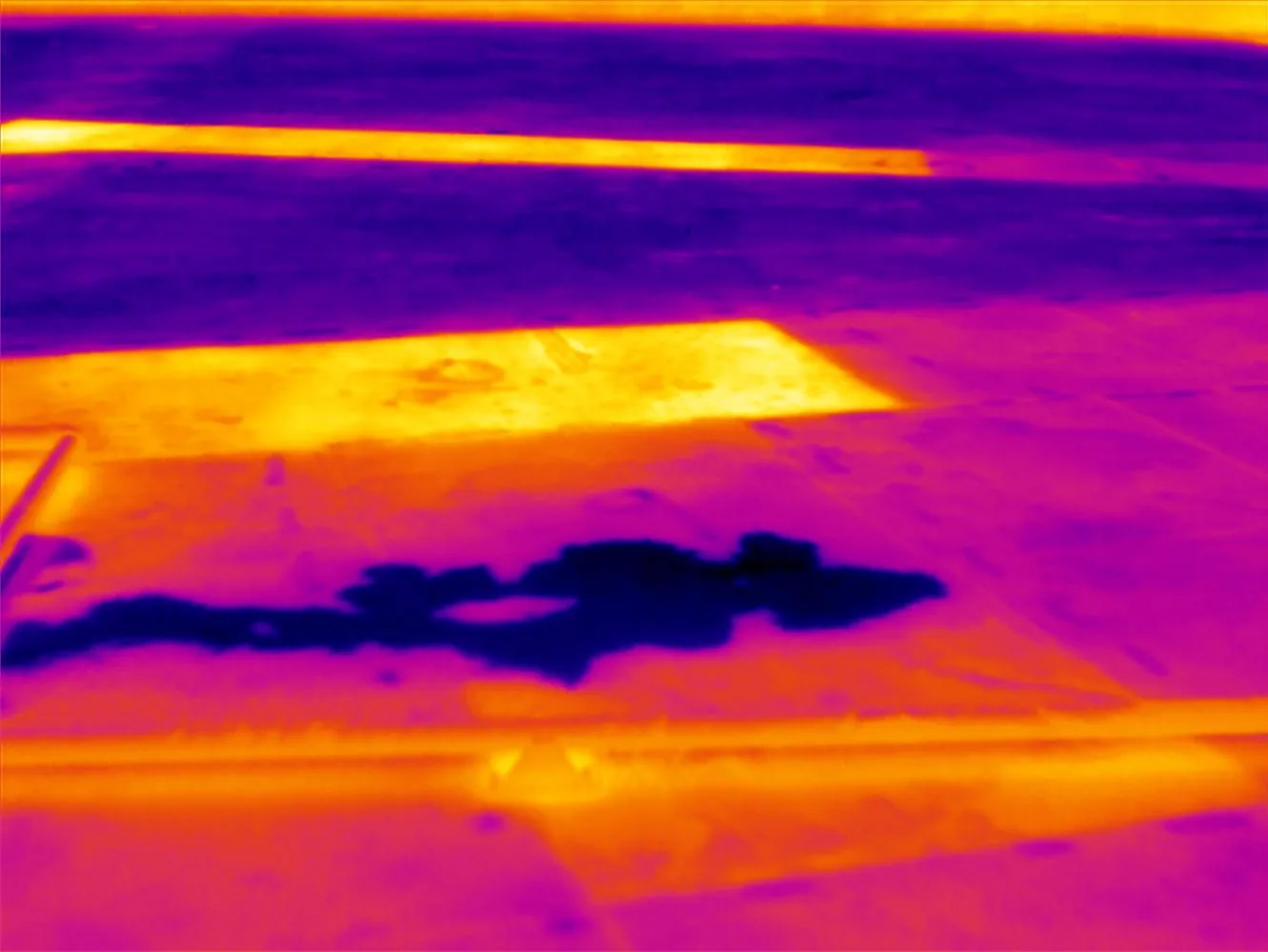 Infrared Moisture Survey in Medford, OR